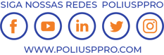 Siga nossas redes POLIUSPPRO